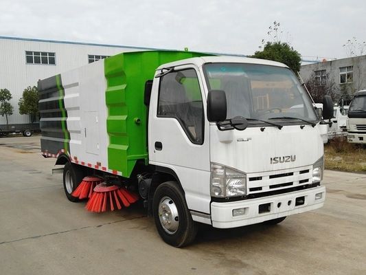 شاحنات ISUZU للأغراض الخاصة شاحنة 3cbm لتنظيف الطرق آلة تنظيف الشوارع المصغرة