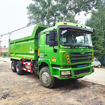 شاكمان ديلونغ F3000 6X4 شاحنة قمامة 380 حصان يورو2/3 شاحنة تيبر بسعر المصنع