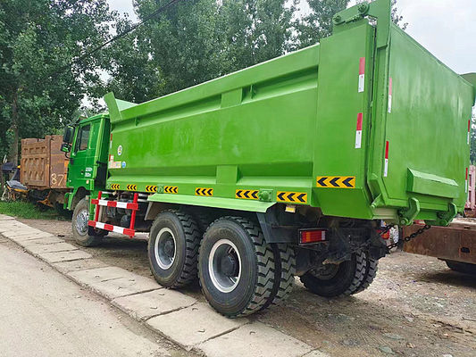 شاكمان ديلونغ F3000 6X4 شاحنة قمامة 380 حصان يورو2/3 شاحنة تيبر نوع الوقود الديزل