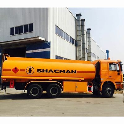 شاكمان 6X4 ناقلة نفط 25000 لتر ناقلة وقود 12 معدات SX5255GYYJN434