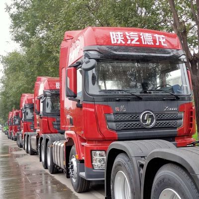 شاكمان سينوتراك دونغفينغ جرار شاحنة رأس شاحنة مقطورة يورو 3 385HP 6X4