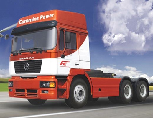 يورو 2 شاكمان F2000 رأس الجرار شاحنة مقطورة ثقيلة 430HP قابلة للتخصيص