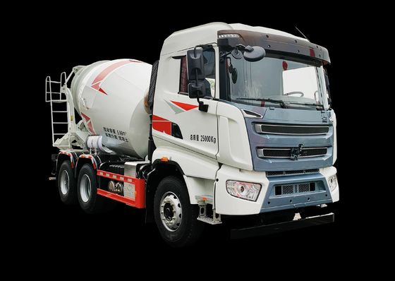 طراز يورو 3 شاحنة مزج الاسمنت والخرسانة 8M3 مع محرك Hino J08E-VA