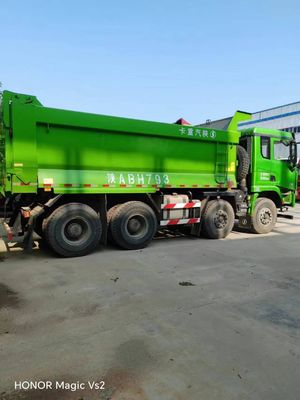 شاكمان شاحنة القمامة الأسهم X3000 يسار القيادة10 عجلات 6X4 شاحنة تيبر 385HP