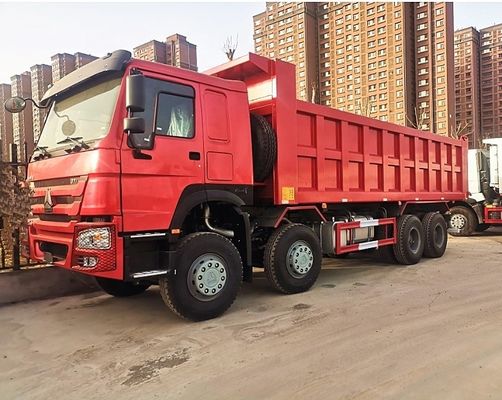 الصين شاحنة سينوتروك هوو 6X4 شاحنة قمامة 371HP شاحنة تيبر