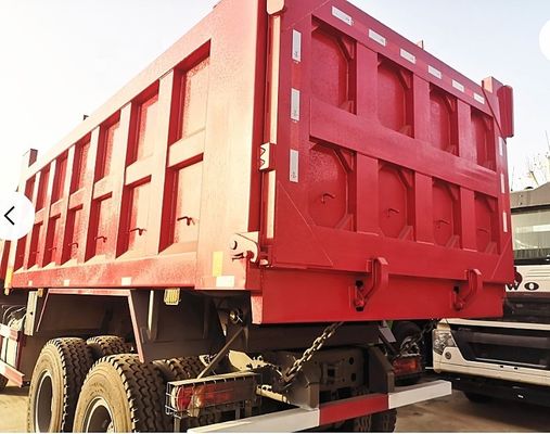 الصين شاحنة سينوتروك هوو 6X4 شاحنة قمامة 371HP شاحنة تيبر