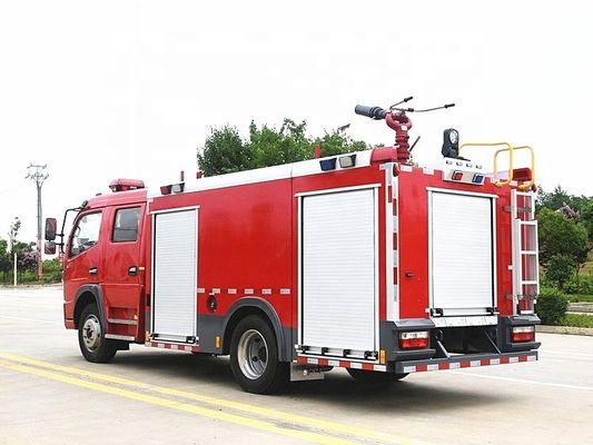 دونغفينغ 4cbm 8cbm خزان المياه شاحنة مكافحة الحرائق شاحنة إطفاء 4 × 2