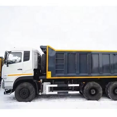 الصين DONGFENG 6*4 شاحنة التفريغ لروسيا شاحنة القمامة شاحنة شاحنة سعر المصنع