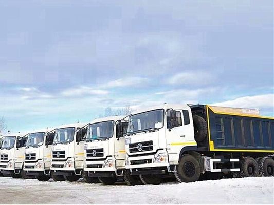 الصين DONGFENG 6*4 شاحنة التفريغ لروسيا شاحنة القمامة شاحنة شاحنة سعر المصنع