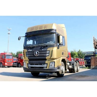 شاكمان 6X4 جرار شاحنة مقطورة شاحنة رأس اليورو 3 يد اليسار واليمين القيادة