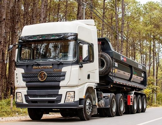 شاكمان شاحنة هدر ثقيلة X3000 شاحنة تيبر 6x4 8x4 لنقل