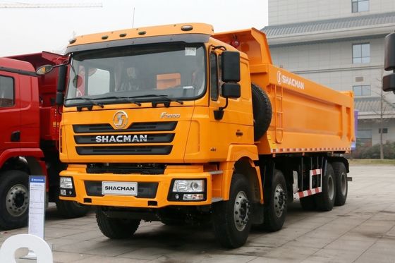 شينشي شاكمان F3000 شاحنة قمامة 8x4 شاحنات النقل 60 طن التعدين