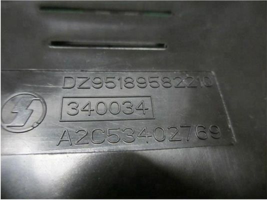 الصين شاكمان الشاحنة الثقيلة قطع الغيار F3000 لوحة التحكم DZ95189582210 لوازم الشاحنة