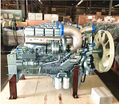 شاحنة هوو الثقيلة قطع الغيار محرك الديزل 371hp 420hp Wd615.47 Wd615.69
