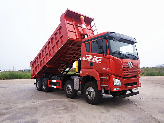 الصين FAW JH6 شاحنة قمامة 8X4 ناقلة ثقيلة قابلة للتخصيص يد اليسار واليمين مع سعر المصنع