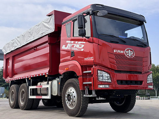 الصين FAW JH6 شاحنة قمامة 8X4 ناقلة ثقيلة قابلة للتخصيص يد اليسار واليمين مع سعر المصنع