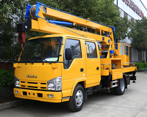 ISUZU Sinotruk شاشة شاحنة عمل جوي 12 طائرة عمل جوي مع سعر المصنع