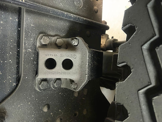 قطع غيار شاحنة شاكمان F2000/F3000/X3000 الجزء الخلفي من حافة الربيع DZ95259521011 أجزاء نظام التعليق الأصلي